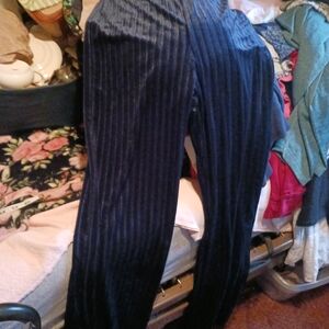 Windsor Midnight Blue Velvet Trousers